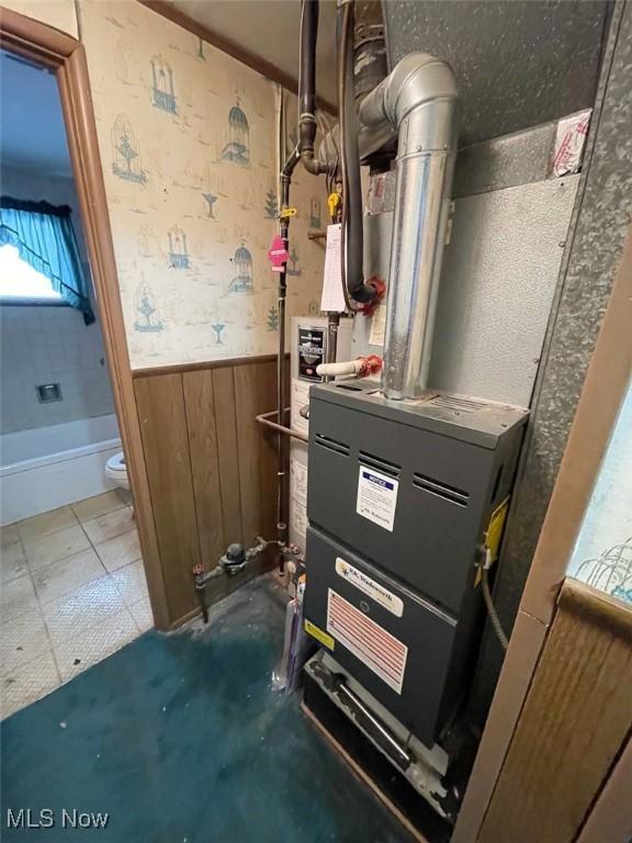 utilities with heating unit