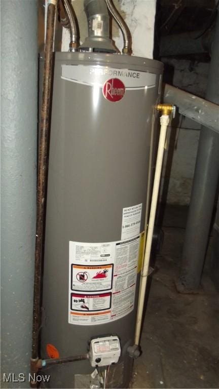 utilities featuring water heater