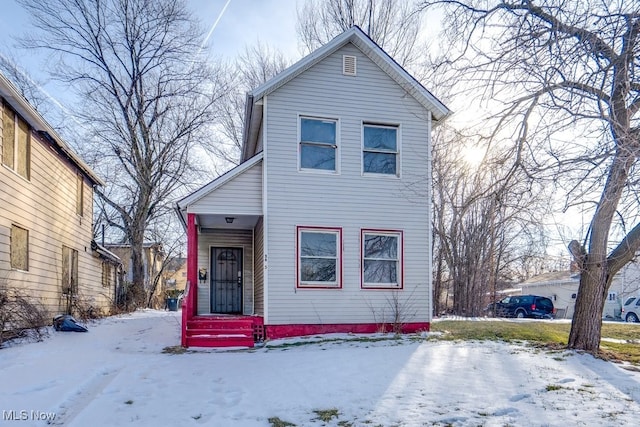 view of front of house