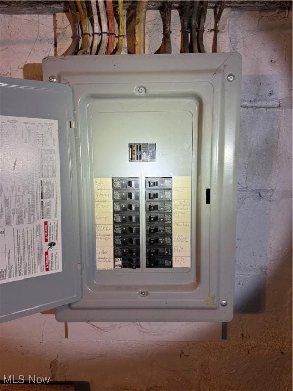 utilities with electric panel