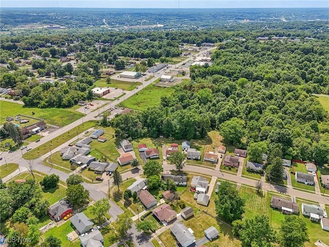 birds eye view of property featuring a residential view