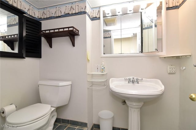 bathroom with toilet