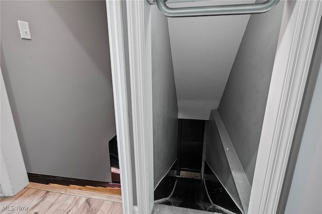 10565 Valley View Rd, Sagamore Hills, OH 44067 - stairs featuring wood finished floors