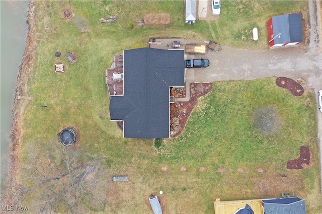 drone / aerial view