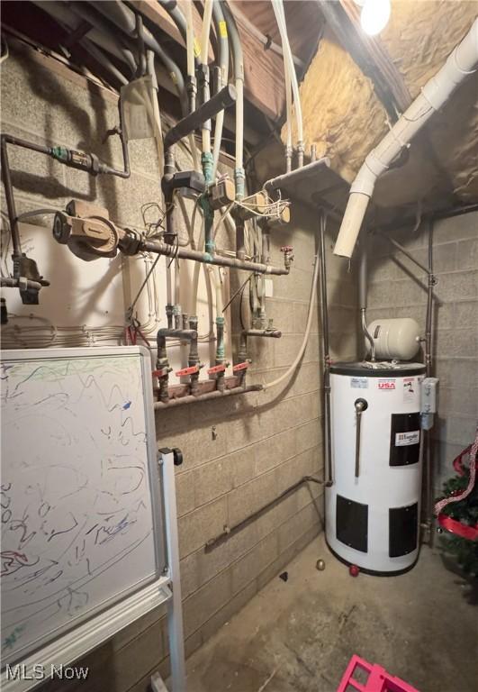 utilities with electric water heater