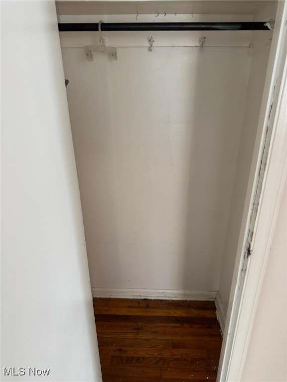 view of closet