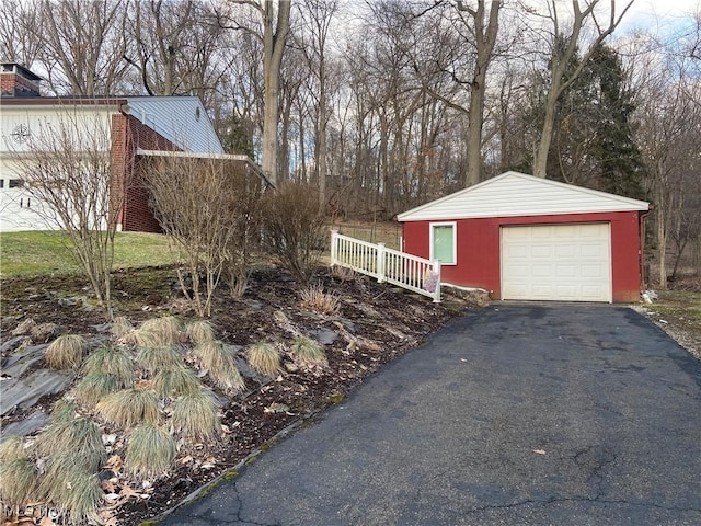 exterior space with driveway