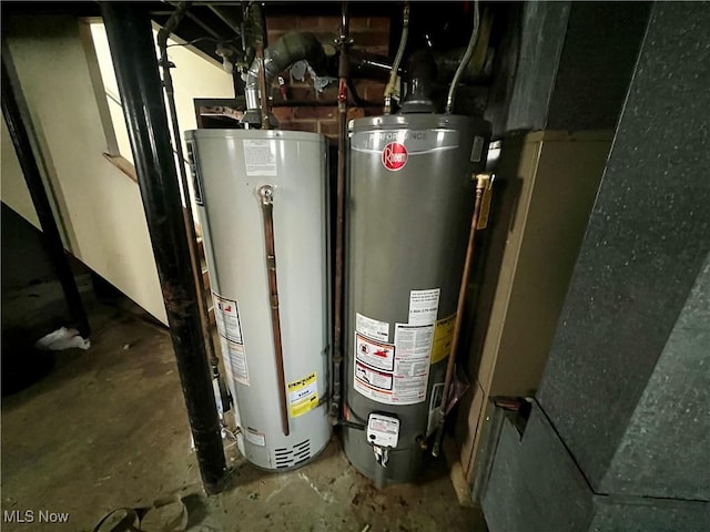 utilities with water heater