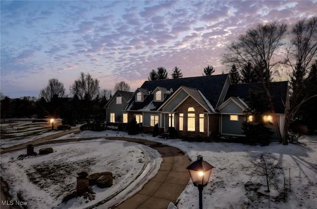 view of cape cod-style house