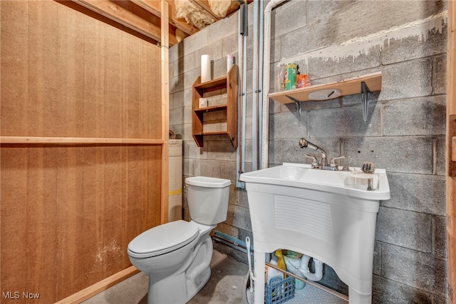 bathroom with toilet