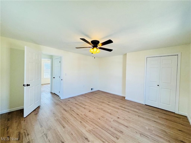1019 Trenton, Toronto, OH 43964 - unfurnished bedroom with light wood-type flooring and baseboards