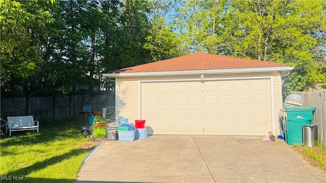 5031 Cato St, Maple Heights, OH 44137 - view of detached garage