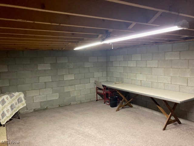 703 Tournament Trl, Cortland, OH 44410 - view of unfinished basement