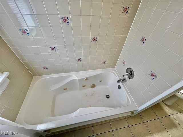 bathroom featuring tile patterned floors