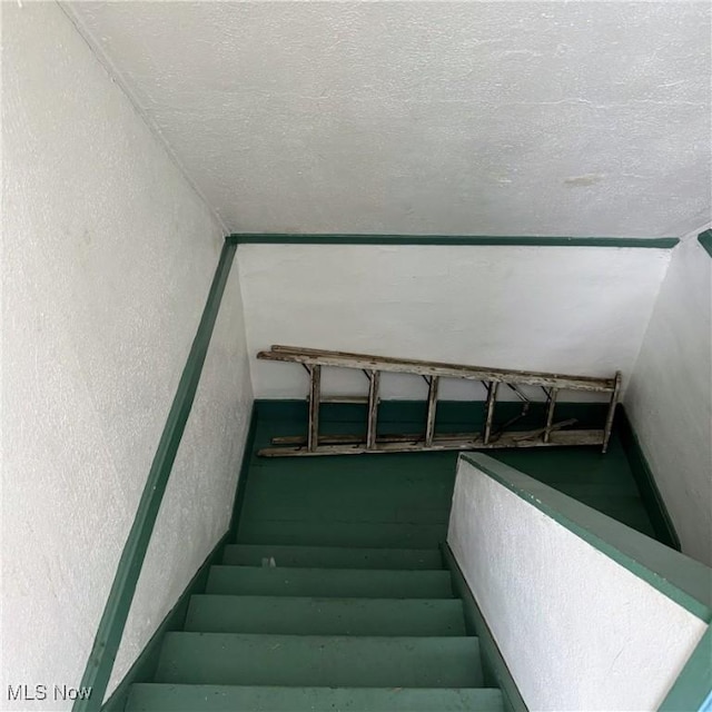 view of staircase