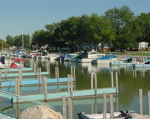 5655 E Windjamer Ave, Lakeside-Marblehead, OH 43440 - dock area featuring a water view