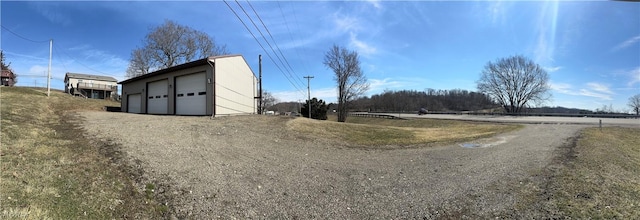 view of street featuring driveway