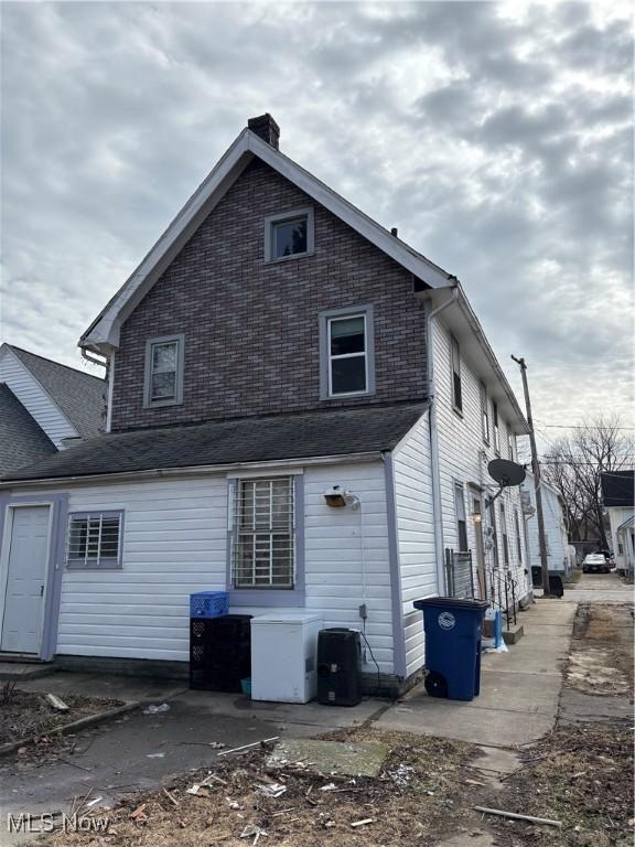 view of rear view of house