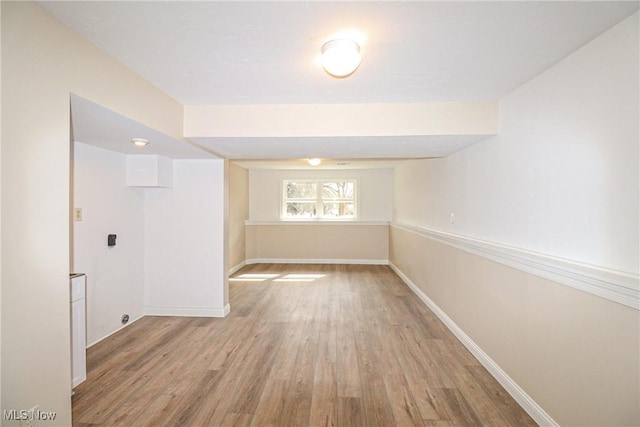 757 Eastern Rd, Doylestown, OH 44230 - below grade area with baseboards and wood finished floors