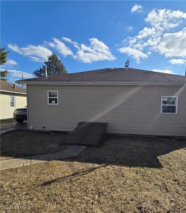 view of rear view of house