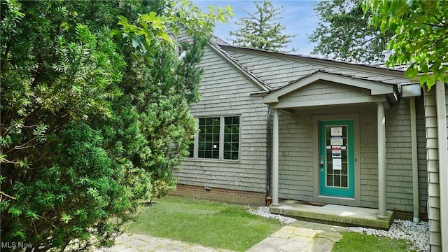 view of entrance to property