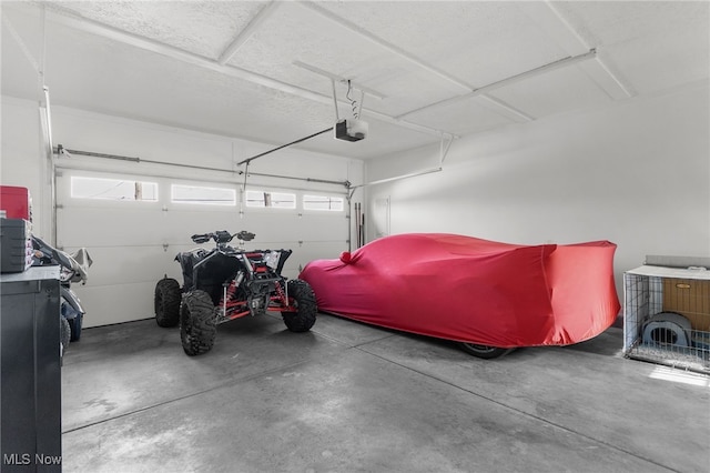 14045 Mahoning Ave, Lake Milton, OH 44451 - garage featuring a garage door opener