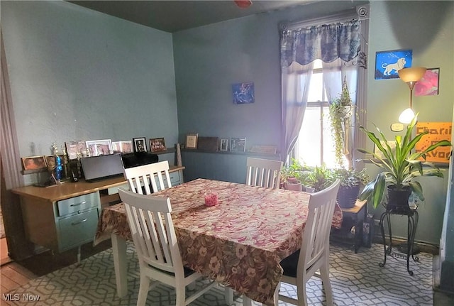 view of dining room