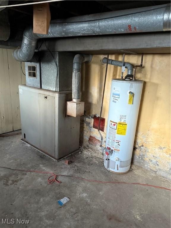 utilities featuring water heater