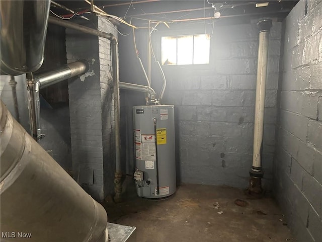 utilities with gas water heater