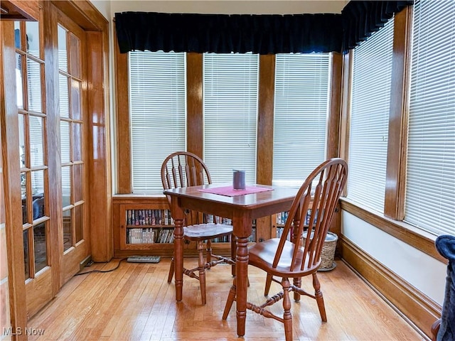 4109 Grand Central Ave, Vienna, WV 26105 - dining area with light wood-type flooring