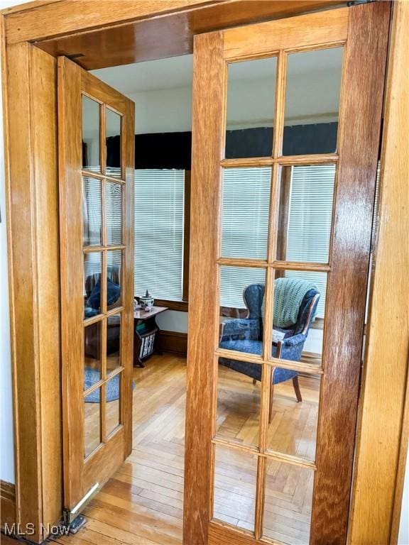 4109 Grand Central Ave, Vienna, WV 26105 - entryway featuring french doors