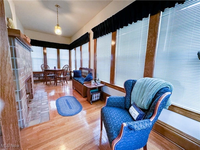 4109 Grand Central Ave, Vienna, WV 26105 - sunroom with hardwood / wood-style floors