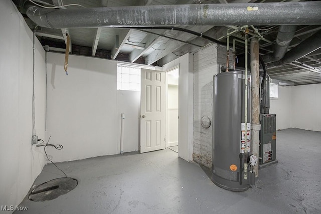 11915 Franklin Blvd, Lakewood, OH 44107 - below grade area with gas water heater