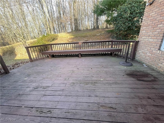 view of deck