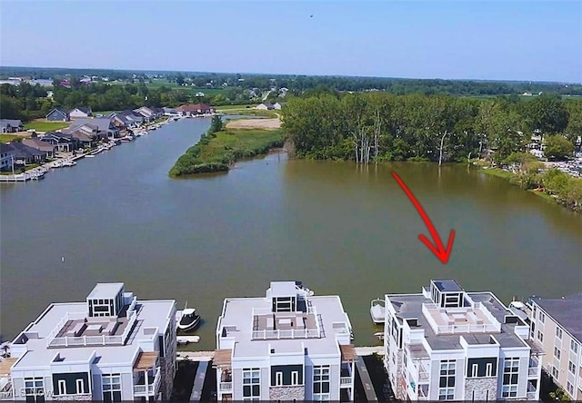 2568 S Waterside Ct Unit 211, Lakeside-Marblehead, OH 43440 - bird's eye view of a large body of water