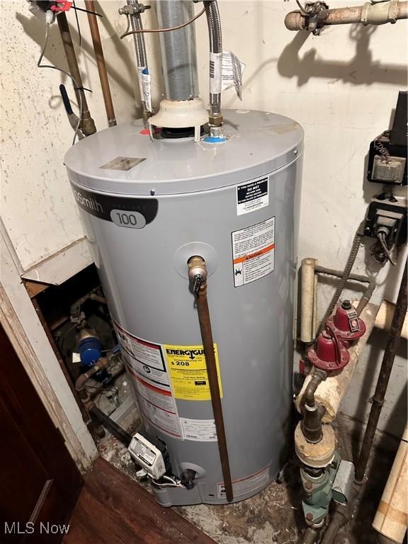 utilities featuring water heater