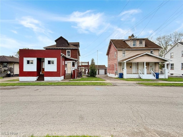 328 Scott Ave, Niles, OH 44446 - view of front of home with covered porch and entry steps