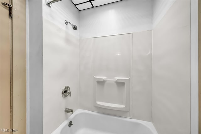 bathroom featuring bathtub / shower combination