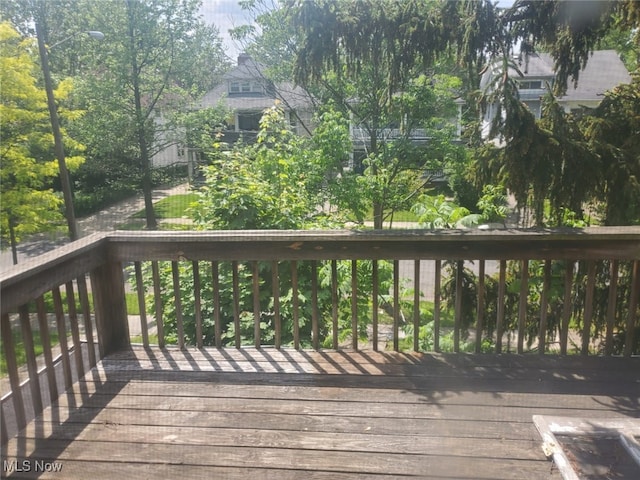 view of deck