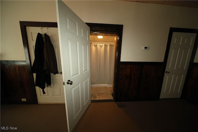 view of hall