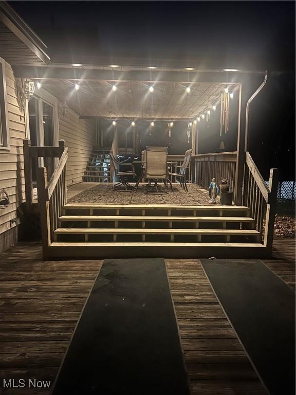 1025 Ohltown Rd, Youngstown, OH 44515 - view of wooden terrace