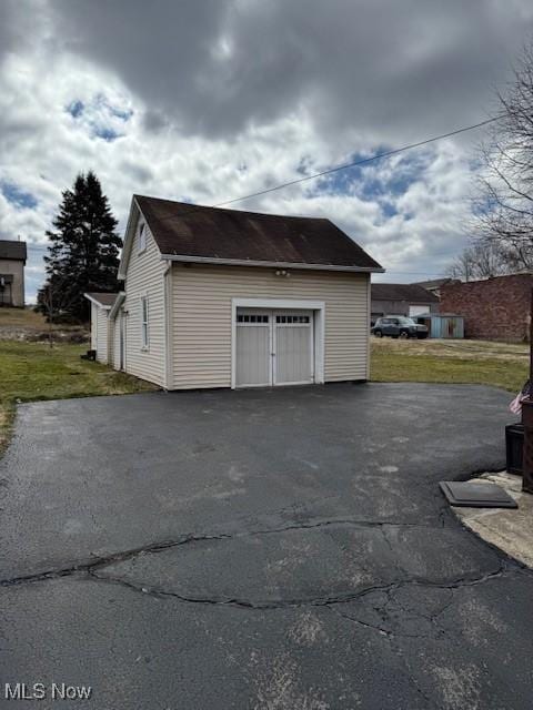 exterior space with driveway