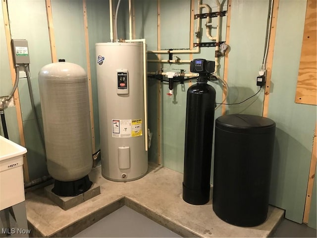 utilities with electric water heater