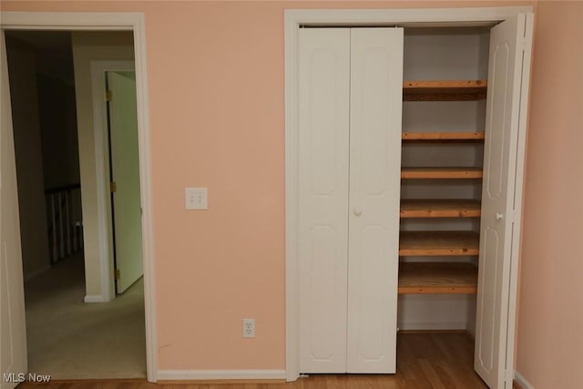 view of closet