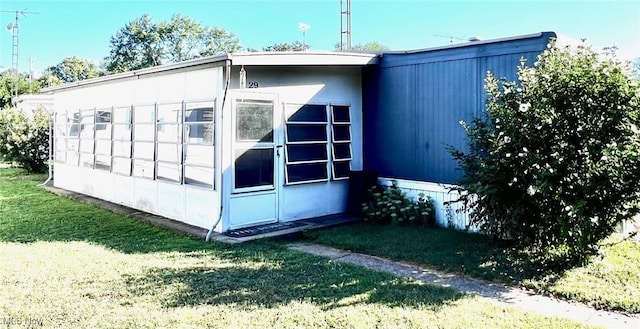 view of outdoor structure