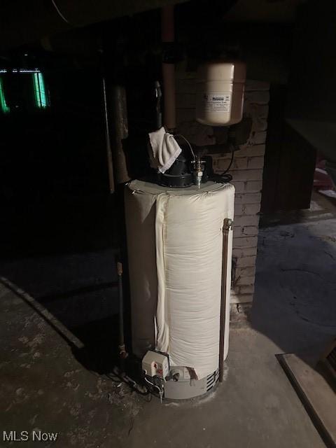 13705 Graham Ave, Cleveland, OH 44112 - utility room featuring gas water heater