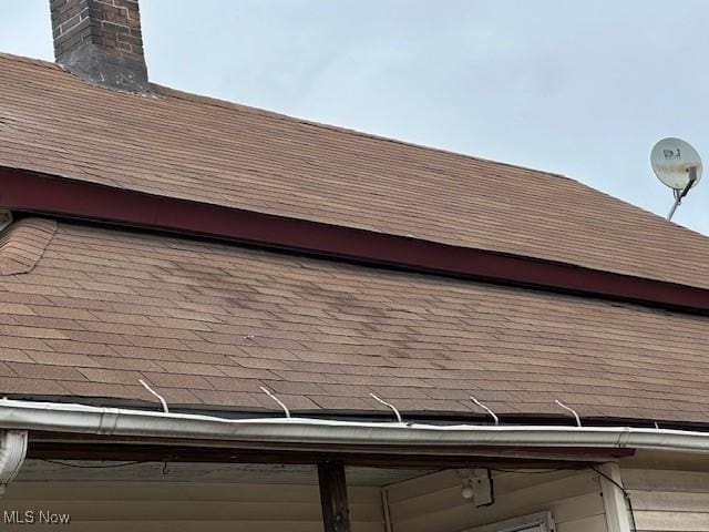 details with a shingled roof