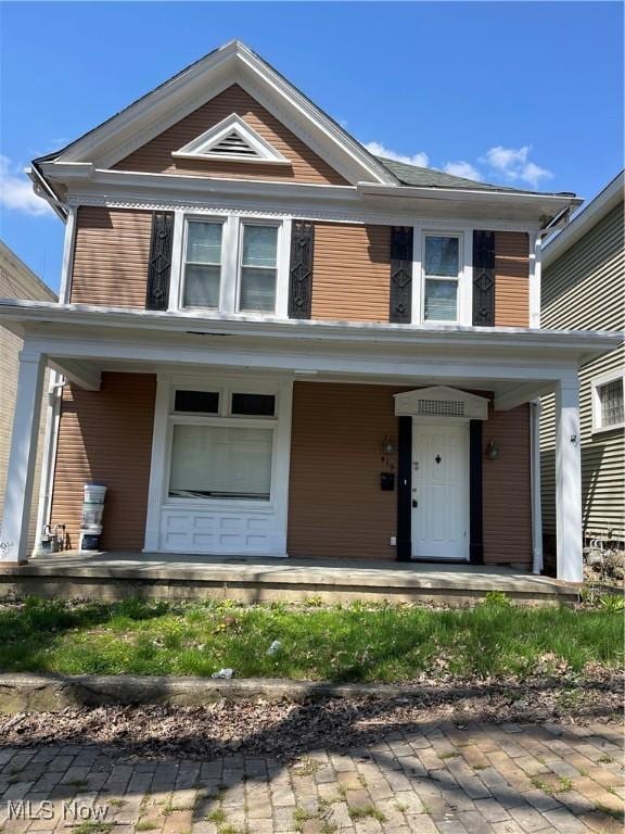 419 Vine St, East Liverpool, OH 43920 - view of front of property featuring covered porch