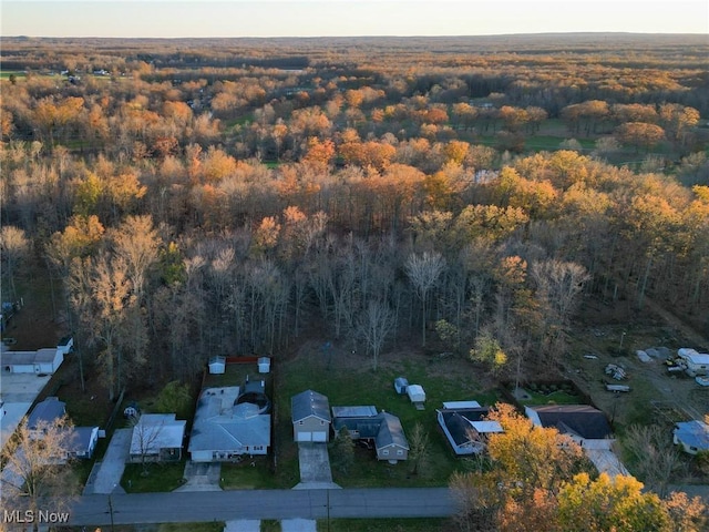 5192 University Dr, Geneva, OH 44041 - birds eye view of property with a view of trees