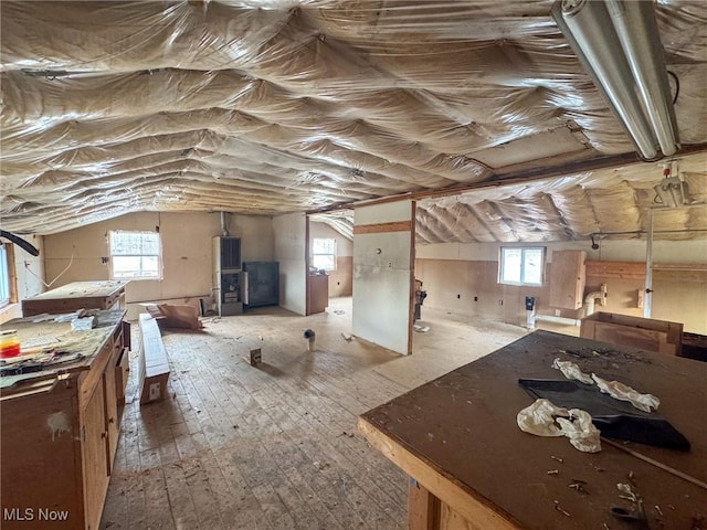 5192 University Dr, Geneva, OH 44041 - view of attic